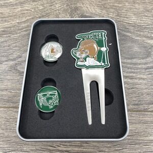 ROCHESTER Vice Golf Atelier Go Nutz Divot Tool Ball Marker Size One Silver